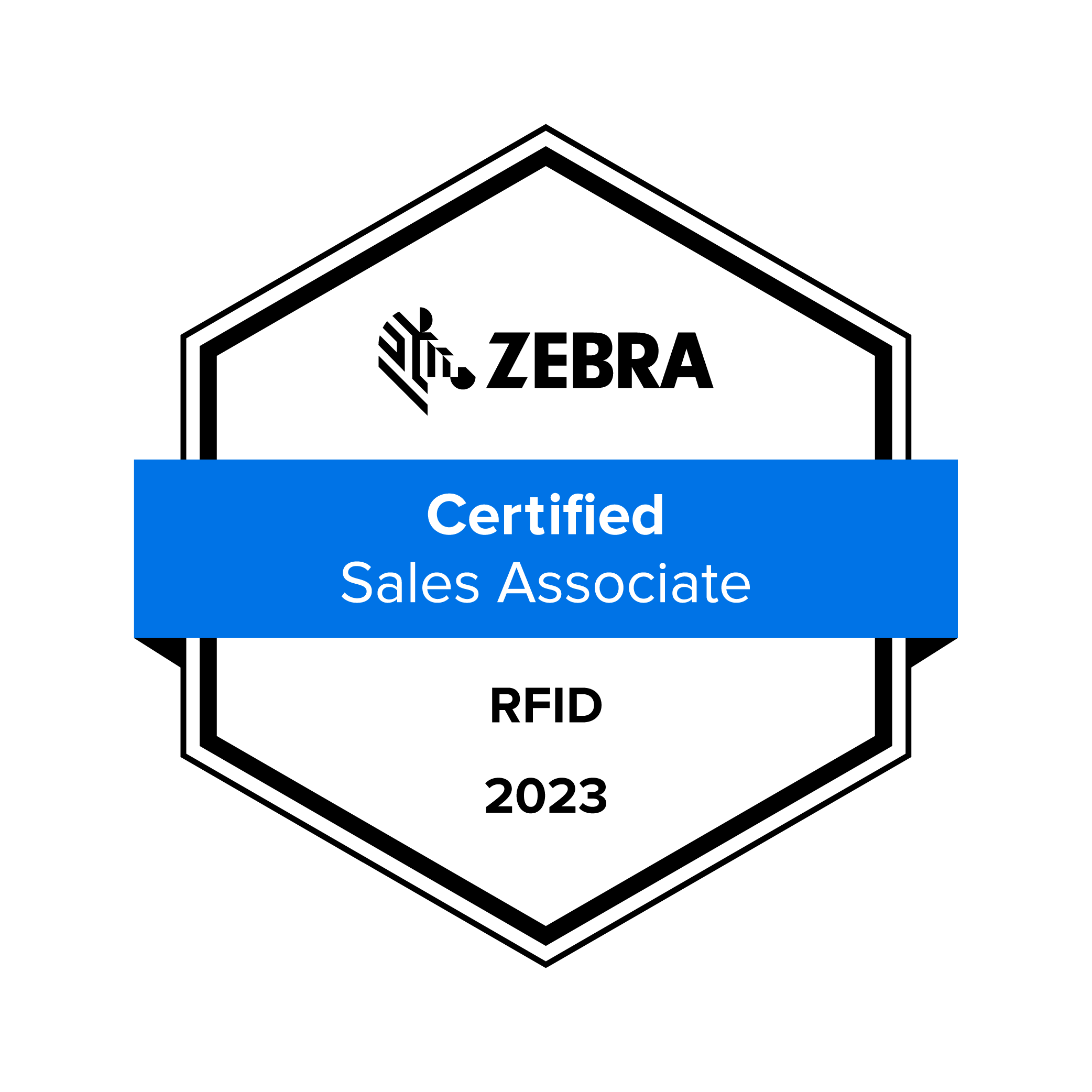 Zebra sales associate certificate