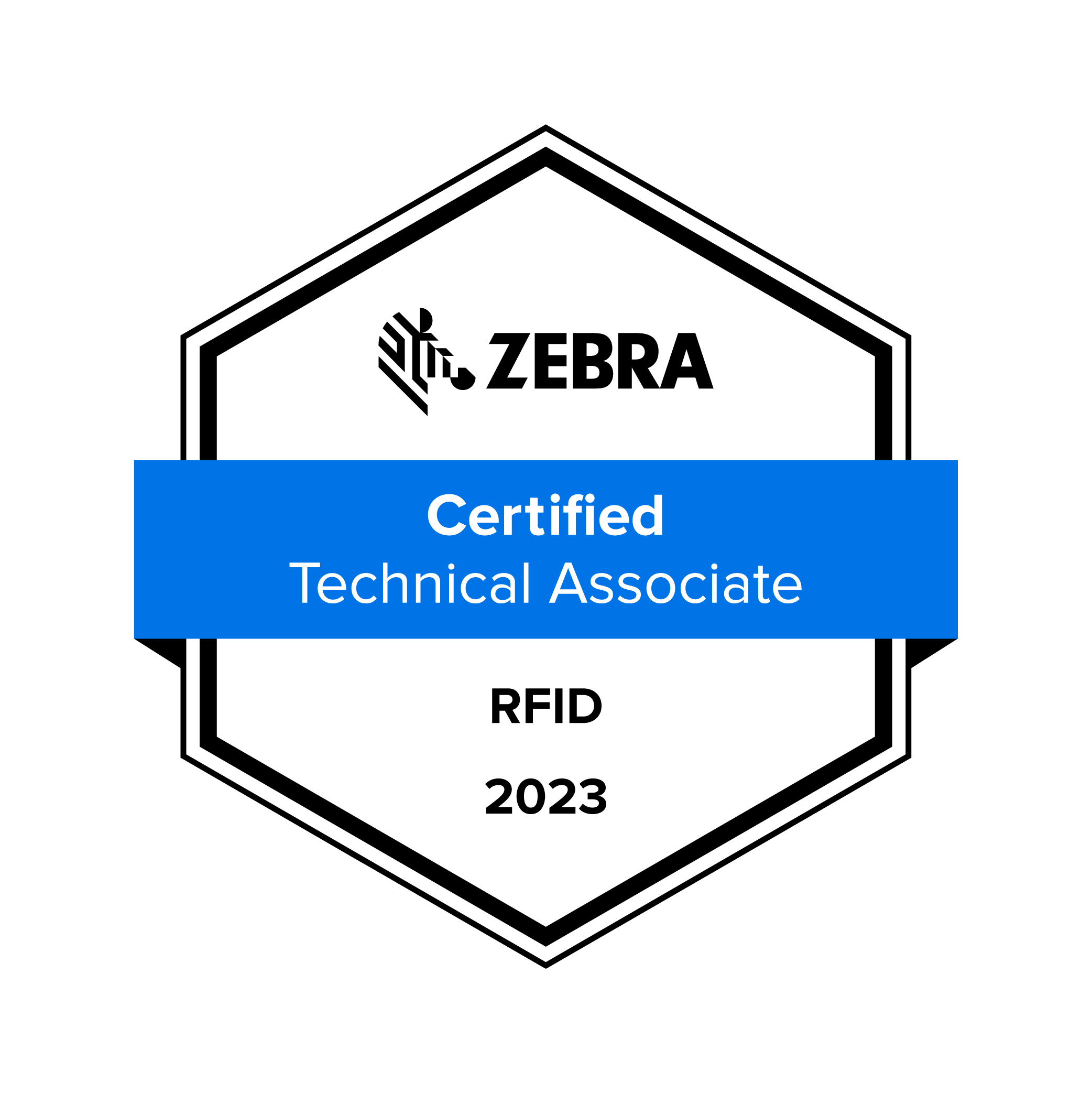 Zebra technical associate certificate